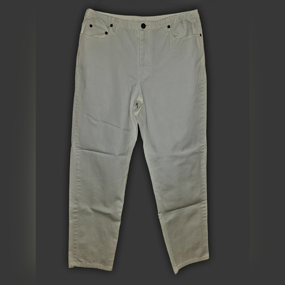 Liz Claiborne Denim - Liz Claiborne size 14 white jeans